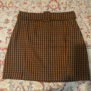 Primark Checked Mini Skirt Size 10